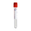 BD Plastic Tube, Hemogard™ Closure, 13mm x 100mm, 5.0mL, Red, Paper Label, Clot Activator & Silicone Coated Interior, 100/pk, 10 pk/cs (Continental US Only) - Red
