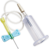 BD VACUTAINER® SAFETY-LOK™ Blood Collection Set, 23G x ¾" Needle, 12" Tubing, Pre-Attached Holder, 25/bx, 8 bx/cs (Continental US Only) - 23G, 12"