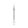 EXEL TB TUBERCULIN SYRINGES WITH LUER SLIP Tuberculin Syringe, 1cc with Needle, 26G x ½", Low Dead Space Plunger, Luer Slip, 100/bx, 10 bx/cs