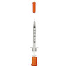 EXEL INSULIN SYRINGE WITH NEEDLE Insulin Syringe & Needle, 30G x 5/16", 3/10cc, 10/bg, 10 bg/bx, 5 bx/cs