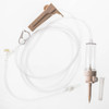 EXEL IV ADMINISTRATION SETS IV Administration Set, 60 Drops, Combination Vented/ Non-Vented, (Y) Injection Site, Luer Lock, 78" Tube, Roller Clamp, Pinch Clamp, 50/cs