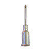 EXEL ALUMINUM HUB NEEDLES Aluminum Hub Hypodermic Needle, 18G x 5/8", B Bevel, 100/bx, 10 bx/cs, FOR VETERINARY USE ONLY