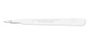 CINCINNATI STAINLESS STEEL SCALPEL Scalpel, Stainless Steel, Size 15, White Handle, Disposable, Sterile, 10/bx