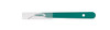 CINCINNATI LANCE™ SCALPELS & HANDLES Scalpel, Stainless Steel, Size 12, Green Handle, Disposable, Sterile, 10/bx