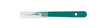 CINCINNATI LANCE™ SCALPELS & HANDLES Scalpel, Stainless Steel, Size 11, Green Handle, Disposable, Non-Sterile, 100/pk