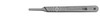 CINCINNATI SURGICAL HANDLES Surgical Handle, Stainless Steel, Fits Blades 18-27, UDI Compliant, Size 4