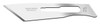CINCINNATI SWANN MORTON STAINLESS STEEL  BLADE Blade, Swann Morton, Stainless Steel, Size 25, Sterile, 100/bx