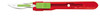 CINCINNATI SAFETY SCALPELS Safety Scalpels, Swann Morton, Stainless Steel, Red Handle, Size 23, Disposable, Non-Sterile, 500/bx