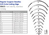 CINCINNATI SUTURE NEEDLES - NON-STERILE Suture Needle, Size 2, Regular Surgeons, 3/8 Circle Cutting Edge, 12/pk (Vendor MOQ 10 DZ) ()<img align="middle" src="/images/MOQ.png" border="0" title="MOQ"/