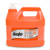 GOJO NATURAL ORANGE™ PUMICE HAND CLEANER Hand Cleaner, One Gallon with Pump Dispenser, 4/cs