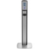 GOJO PURELL® MESSENGER™ STAND AND ACCESSORIES Purell® Messenger™ CS8 Floor Stand, Graphite with Silver Panel (Dispenser Included), 1/cs