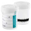GLOBE SCIENTIFIC URINE COLLECTION CONTAINERS Container w/ Label, Sterile, 60 mL, 500/cs