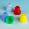 GLOBE SCIENTIFIC PLASTIC PLUG CAPS Test Tube Plug Cap, Fits Most Tubes, Light Blue, 1000/bg