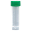 GLOBE SCIENTIFIC TRANSPORT TUBES Transport Tube, w/ White Screw Cap, PP, 5 mL, 16 x 56mm, 1000/cs