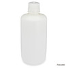 GLOBE SCIENTIFIC DIAMOND™ REALSEAL BOTTLES Diamond RealSeal™Bottle, Narrow Mouth Boston Round, HDPE with PP Closure, 1000mL, 6/bg