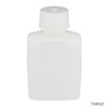GLOBE SCIENTIFIC DIAMOND™ REALSEAL BOTTLES Diamond RealSeal™Bottle, Wide Mouth Rectangular, HDPE with PP Closure, 125mL, 12/bg
