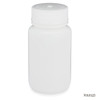 GLOBE SCIENTIFIC DIAMOND™ REALSEAL BOTTLES Diamond RealSeal™Bottle, Wide Mouth Round, HDPE with PP Closure, 125mL, 12/bg