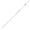 GLOBE SCIENTIFIC GLASS PIPETTE Pipette, Serological, Globe Glass, Reusable, 5mL, Class A, To Deliver (TD), 0.1 Graduations, Blue Band, 6/bx