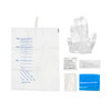 HR® TRUCATH® INTERMITTENT CATHETER INSERTION KIT TruCath Intermittent Catheter Insertion Kit, 100/cs, Includes: Vinyl PF Gloves, 5g Lube Jelly Packet, BZK Wipe, Underpad and Drainage Bag with Connector