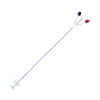 HR® TRUCATH® FOLEY CATHETERS Catheter, TruCath®, Duo 100% Silicone Dual-Balloon, 18fr, 10ea/bx