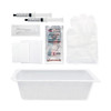 HR® TRUCATH® CATHETER INSERTION TRAYS/KITS Insertion Tray, TruCath®, Duo Dual-Balloon Catheter, 800ml, 2x10ml Pre-Filled Sterile Water Syringe, (3) PVP Pre-Saturated Sawbsticks, Underpad, Fenestrated Drape, 5g Packet of Lubricant, and 1pr of Vinyl Gl
