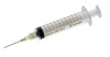 TERUMO 10CC SYRINGE WITH NEEDLE Syringe & Needle, 10cc 20G x 1", 100/bx, 6 bx/cs (US Only)