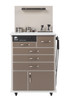 MTI ENT CABINET TC100AS ENT Cabinet, Sit-down, Standard Configuration 1, Metal-Stainless Steel ( ONLY) (Continetal US & Canada)