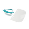 TIDISHIELD ASSEMBLE 'N GO™ FACESHIELD LENSES - Refill, Clear, 13" x 7", 100/bx