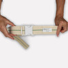 TIDI POSEY GAIT BELTS - Gait Belt, White, 66", Quick Release Buckle, 50/cs (Continental US + HI Only)