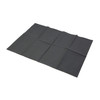 TIDI 2-PLY TISSUE/POLY TOWEL & BIB - TIDI Choice Towels, Black, 2-Ply Tissue/Poly Waffle, 13inx18in, 500/cs