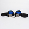 TIDI POSEY LIMB HOLDERS - Posey Locking Wrist Cuff, Twice-as-Tough, Single Strap, Neoprene, Blue (Continental US + HI Only)