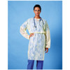 BUSSE STAFF PROTECTION GOWNS Full Back Gown, Yellow, Knit Cuffs, 50/cs (24 cs/plt)