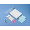 BUSSE POST MORTEM BAGS & KITS Post Mortem Bag, Heavy Duty, White, Wraparound Side Zipper Along Edge of Bag, 3 White Tags, 10/cs