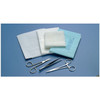BUSSE MINOR LACERATION TRAY WITH INSTRUMENTS Minor Laceration Tray, Sterile, 20/cs (60 cs/plt)