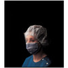 BUSSE PROCEDURAL MASKS Fluid Resistant Mask, Full Wraparound Face Shield, Blue, 99% Eff., 100/cs