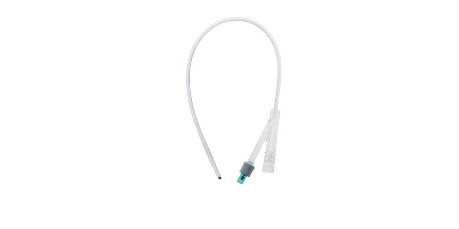 AMSINO AMSURE® FOLEY CATHETERFoley Catheter, 100% Silicone, 14FR x 5cc Balloon, Two Way, Sterile, Latex Free (LF), 10/bx