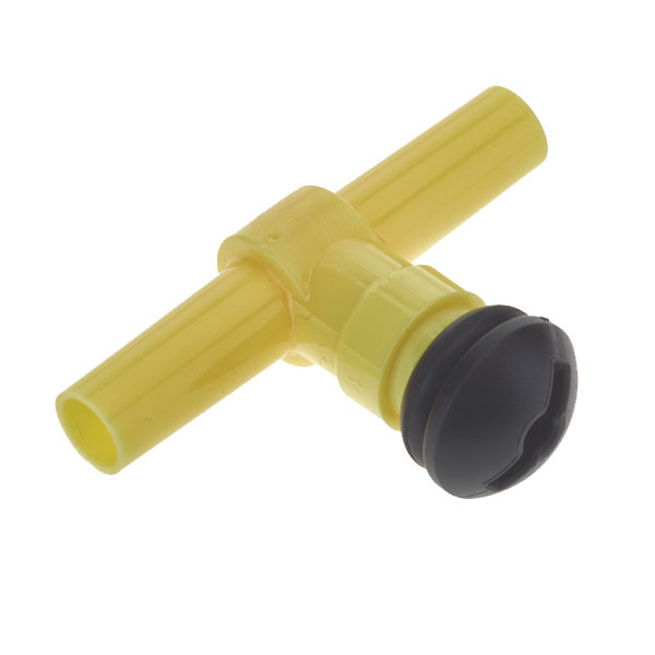 AMSINO RECEPTAL® & ACCESSORIESReceptal Canister Vaccume T Attachment, O Ring & Screws, Male Tapers, 1/4in, 5/bx