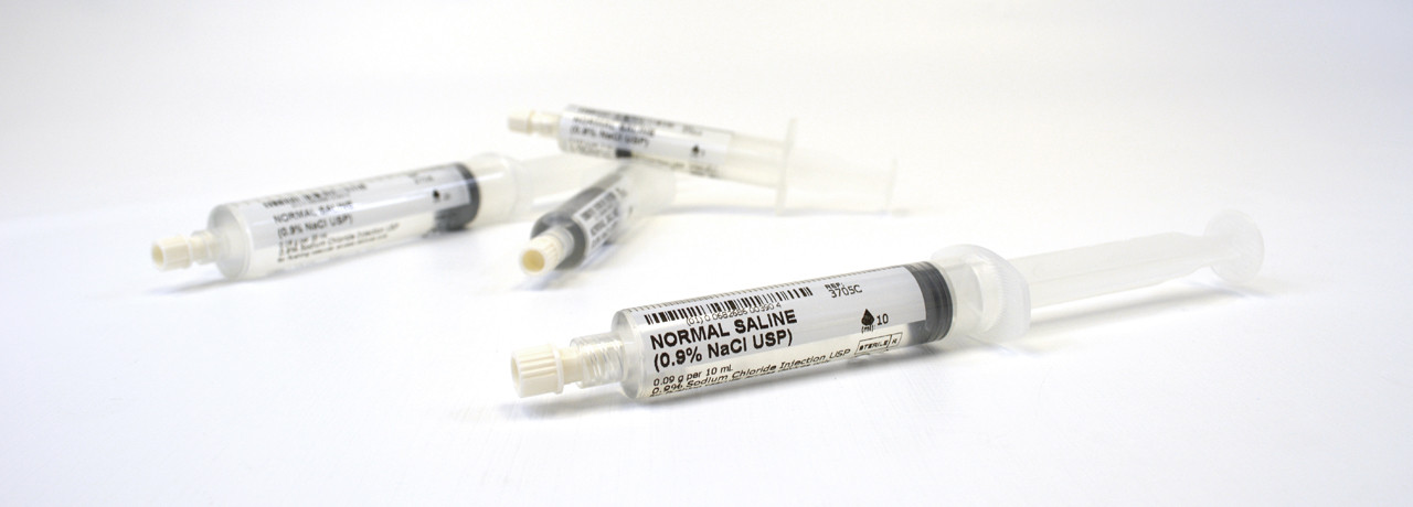 AMSINO PRE-FILLED SALINE FLUSH SYRINGEPraxiject™ SP, Pre-Filled Saline Flush Syringe, 10ml of 0.9% Sodium Chloride Injection USP in a 10ml Syringe, 180/cs