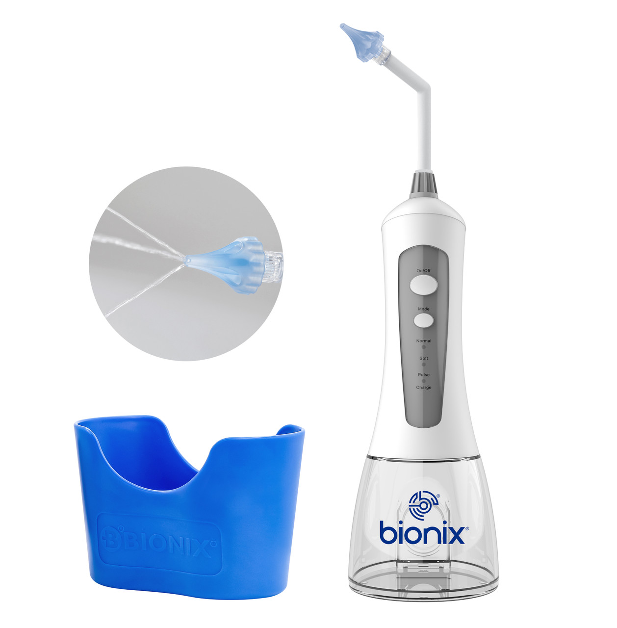 BIONIX OTOCLEAR® EAR IRRIGATION SYSTEM Ear Irrigation System Kit, Includes: (40) OtoClear Tips, (1) Portable Electronic Irrigator, (1) Ear Basin (US Only)