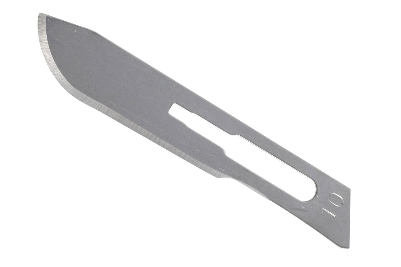 MYCO GLASSVAN® SURGERY BLADES - Carbon Blade, #10, Sterile, 100/bx (Available for Sale in US & Canada)