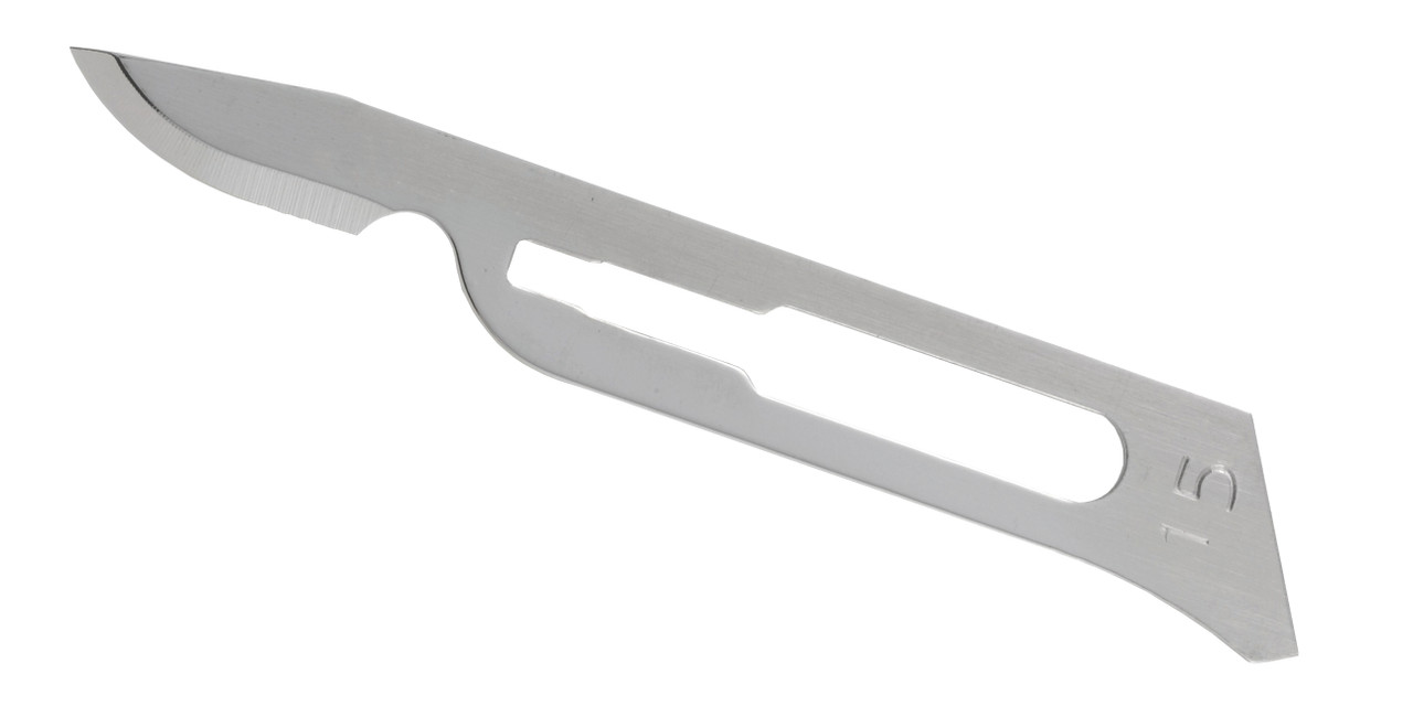MYCO GLASSVAN® SURGERY BLADES - Carbon Blade, #15C, Sterile, 100/bx (Available for Sale in US & Canada)