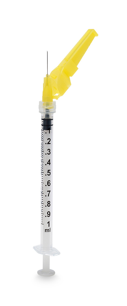 RELI® SAFETY HYPODERMIC NEEDLES - Safety Hypodermic Needle Only, 30G x 1/2", 100/bx (US Only)