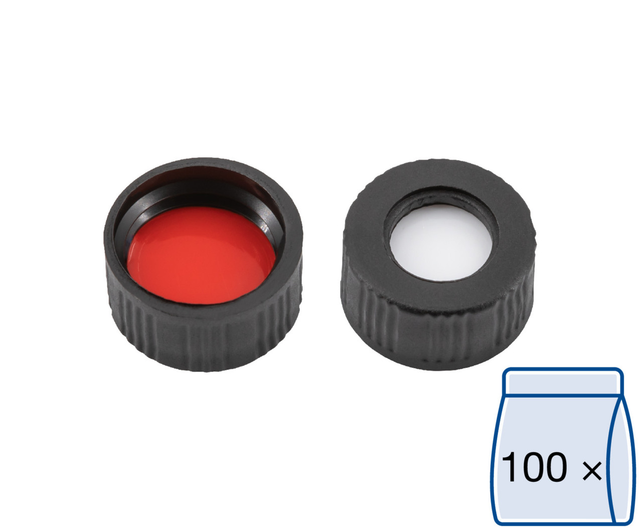 SC N9-H, blk, Sil w/PTFE r, 45°, 1.0