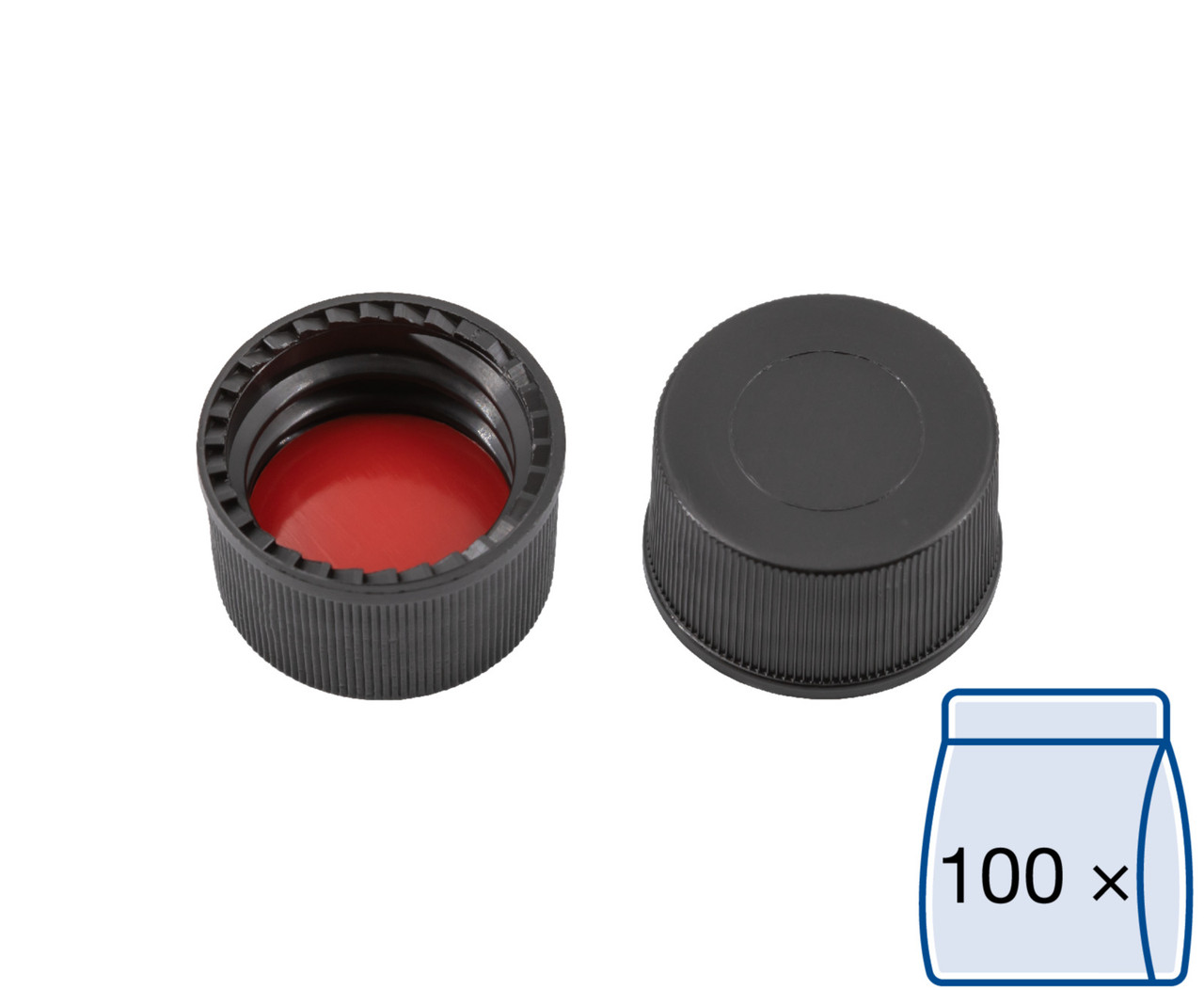 SC N13-nH, blk, Sil w/PTFE r, 45°, 1.3