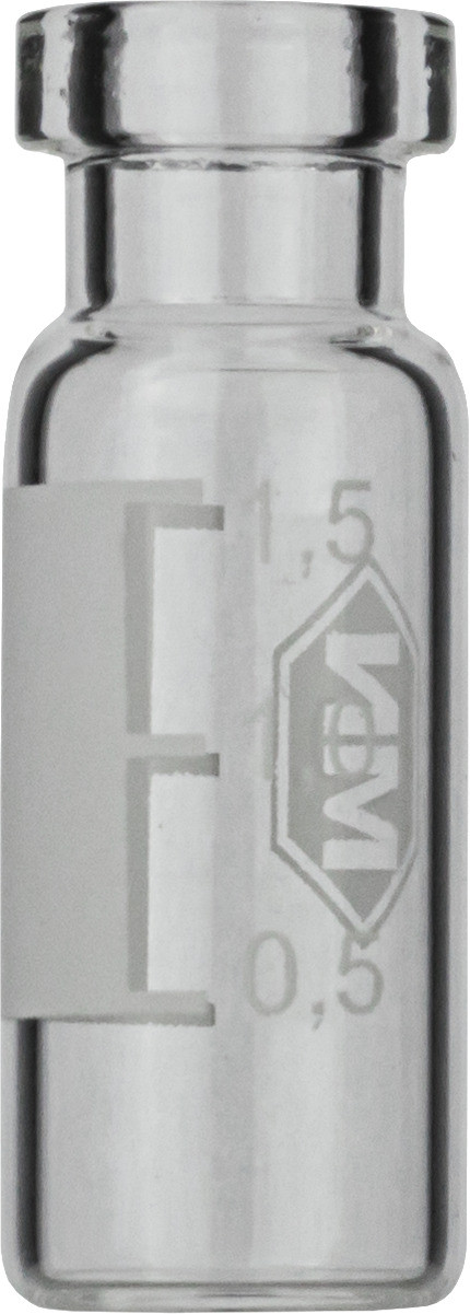Vial N11-1.5, CR,c,11.6x32,fl.,label,sil