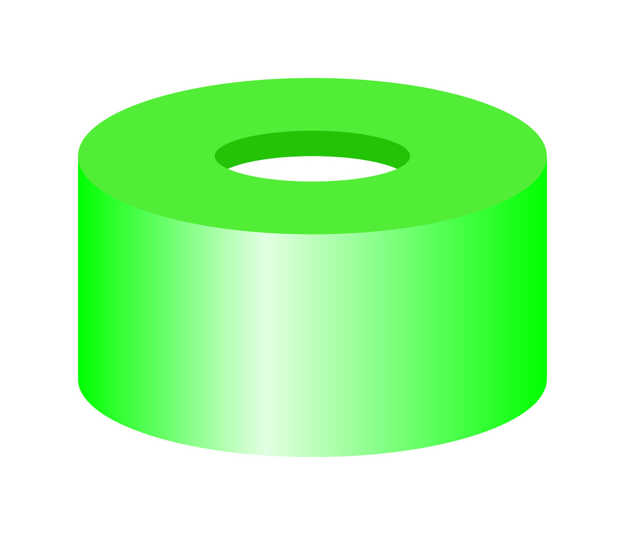 SR N11-H, grn, Sil w/PTFE r, 45°, 1.0