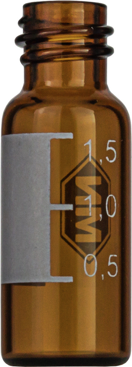 Vial N8-1.5, SC, a, 11.6x32, flat, label