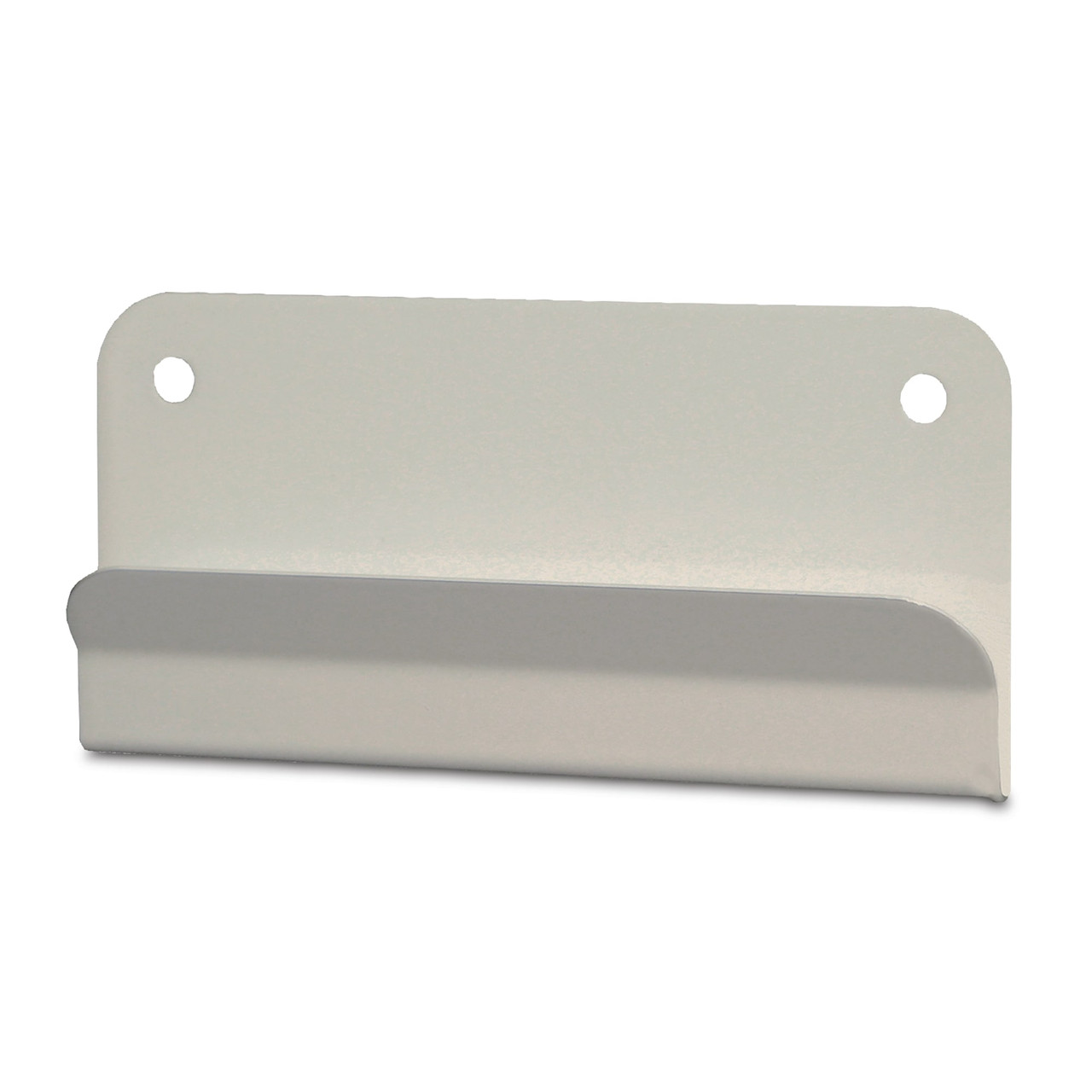 MARKETLAB BOWMAN ACCESSORIES - Wall Hanger, Quartz Powder Coated, Screw Holes For Wall Mounting Protection Organizers, 5½"W x 2 5/8"H x 9/16"D (Made in USA)