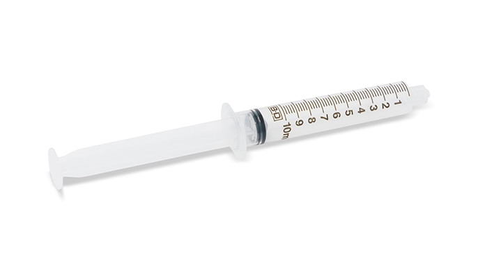 BD Syringe Only, 10mL, Luer-Lok™ Tip, Sterile, Individually Wrapped, 200/ctn, 2 ctn/cs (52 cs/plt) (Continental US Only)