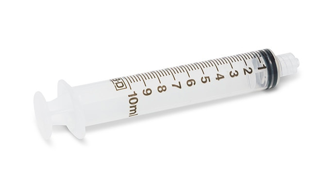 BD Syringe Only, 10mL, Luer-Lok™ Tip, Sterile, Individually Wrapped, 200/ctn, 2 ctn/cs (52 cs/plt) (Continental US Only)